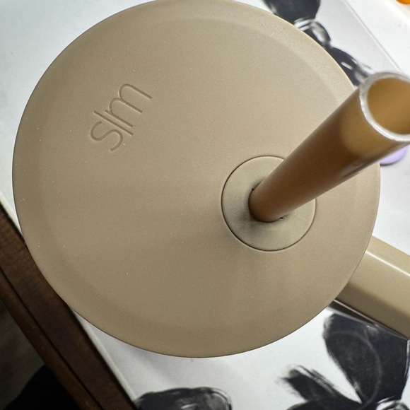 Simple Modern 40 oz Trek Leopard Print Tumbler Bronze Brass Brown - Picture 4 of 11